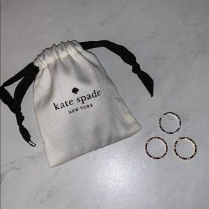 Kate Spade rings (set of 3)